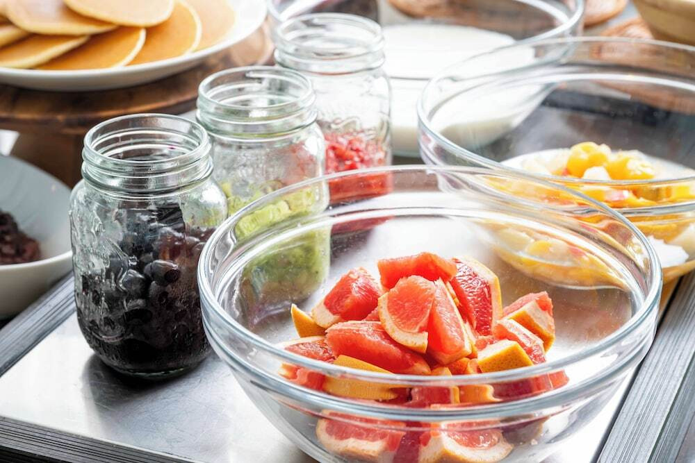 朝食ビュッフェ