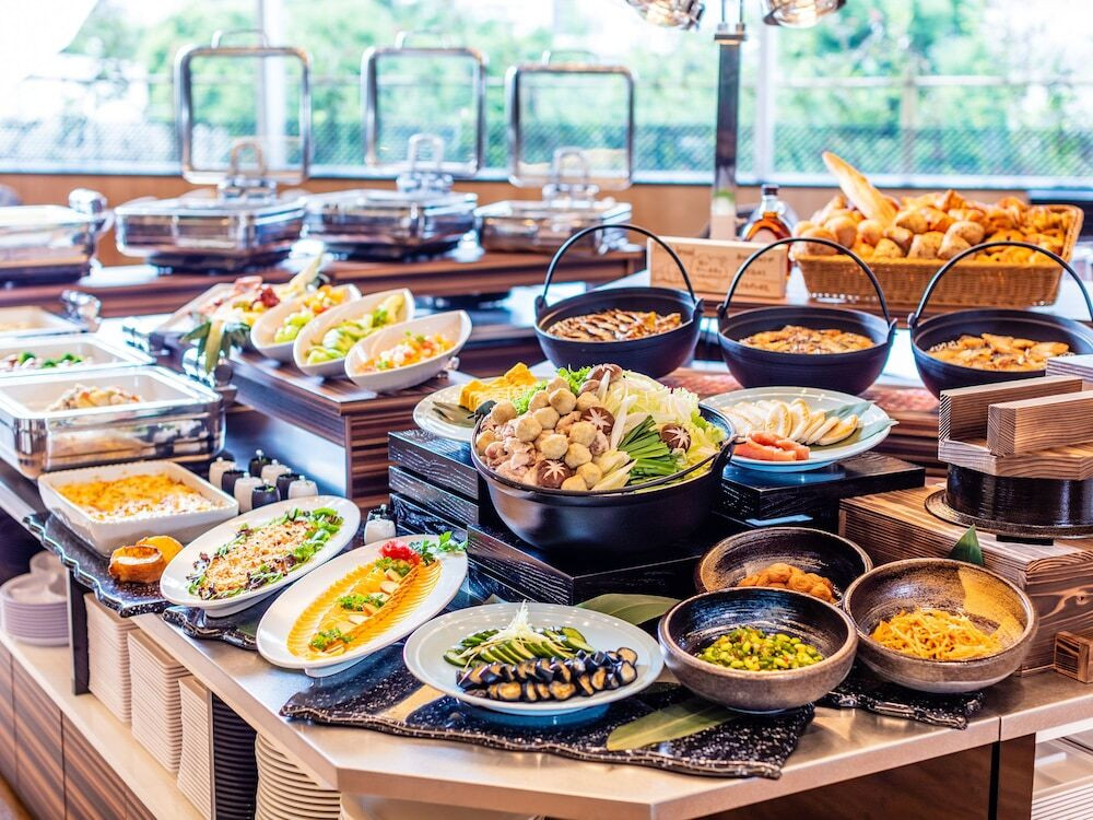 朝食ビュッフェ