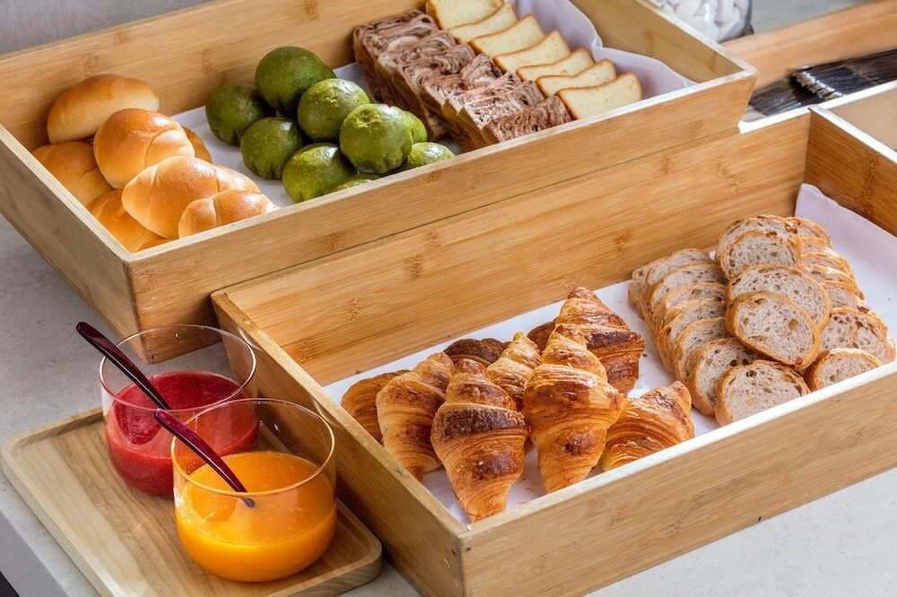 朝食ビュッフェ