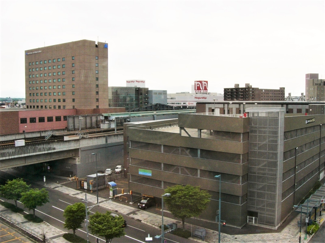 ＪＲ帯広駅方面が観えます～