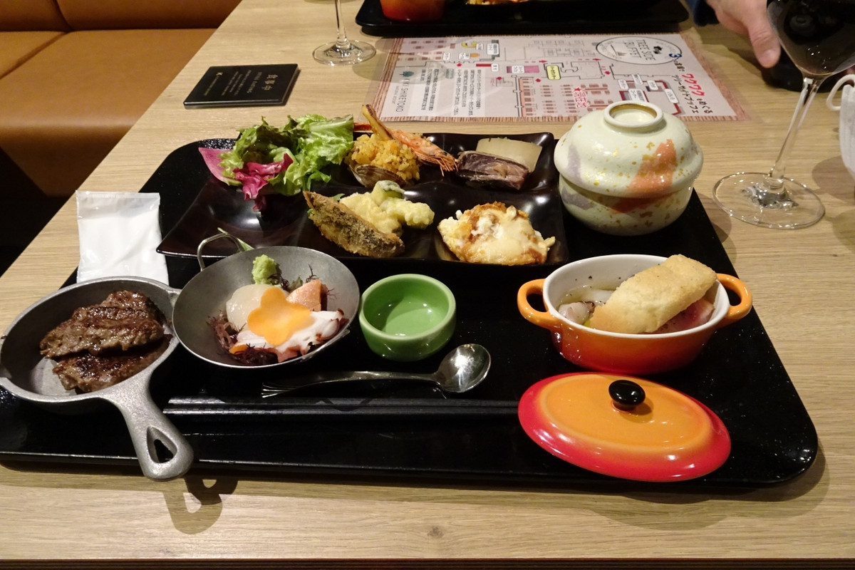 夕食、手が込んでいました