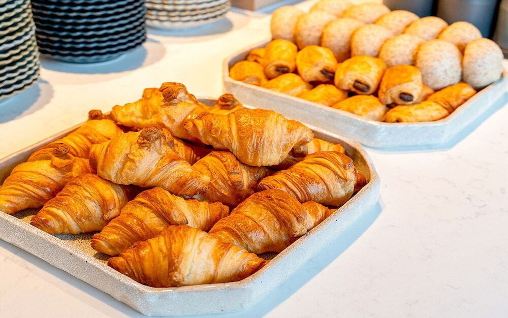 朝食ビュッフェ