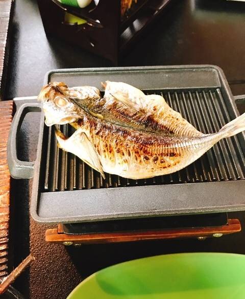 身体に優しい和朝食に
伊勢海老のお味噌汁♪ / 2