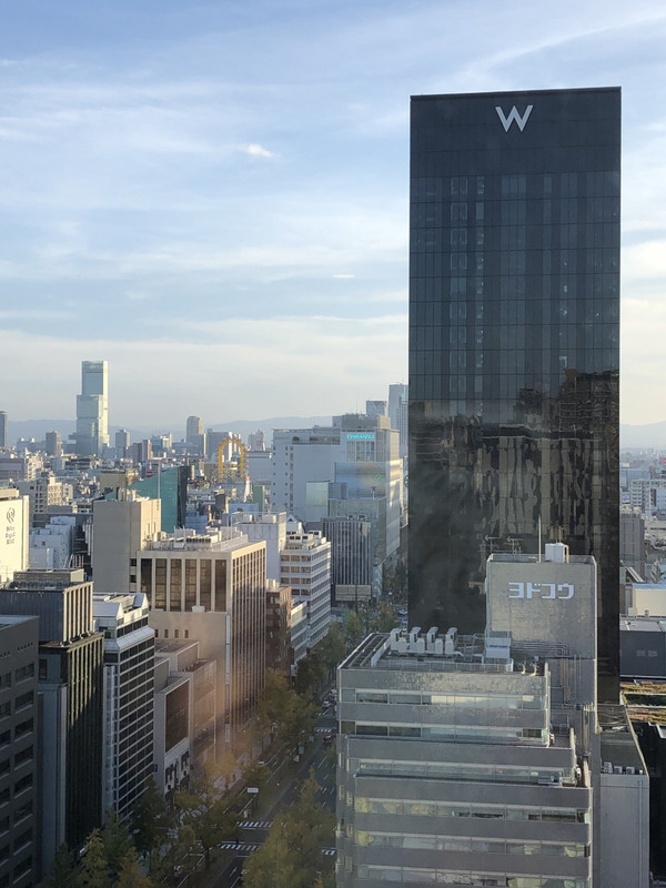 近くには Wホテル