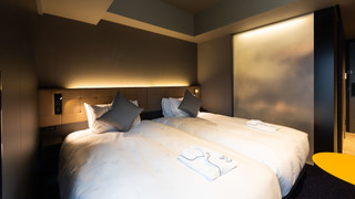 スタンダードツイン シングルベッド2台 禁煙