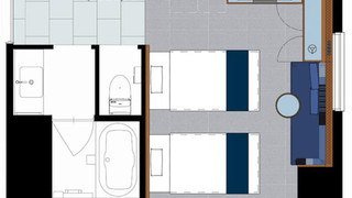 ツインルーム (2名)  禁煙