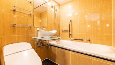 深めの浴槽 / 32