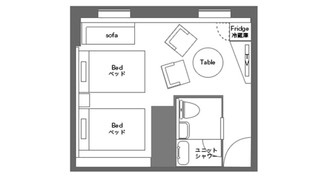 デラックス ツインルーム