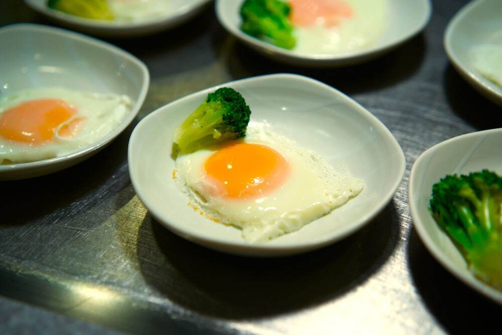 朝食ビュッフェ