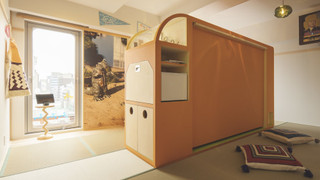 Quirky Retro Future Room “Galápagos Danchi” by Mizuguchi Guchi