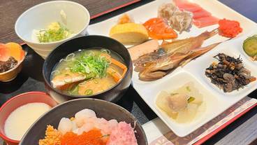 朝食ビュッフェの盛り付け例 / 19