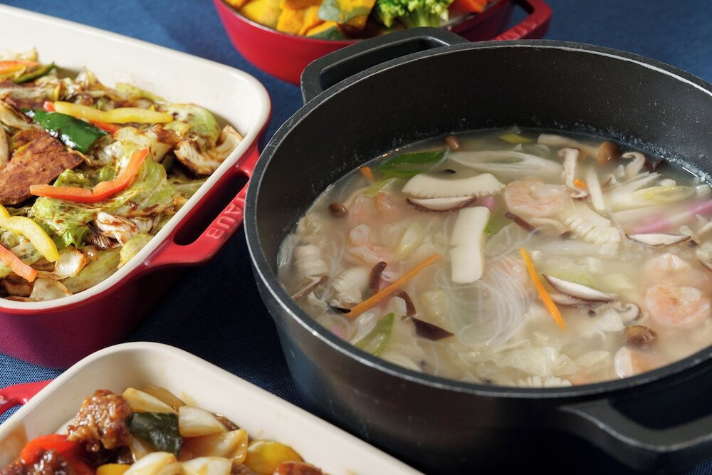 朝食ビュッフェ