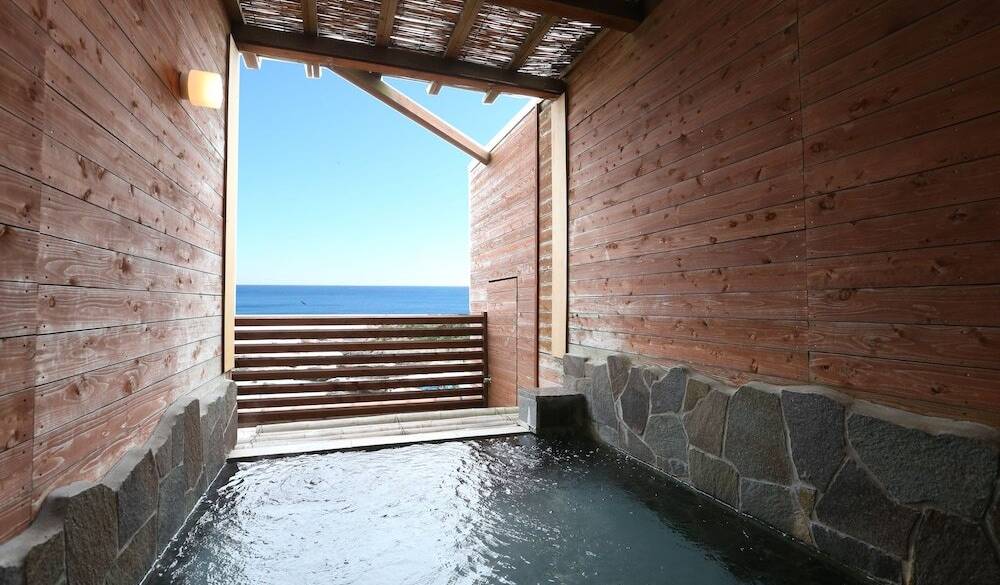 海が見える露天風呂 / 1