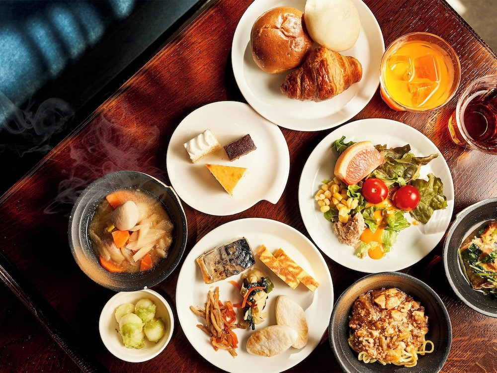 朝食ビュッフェ