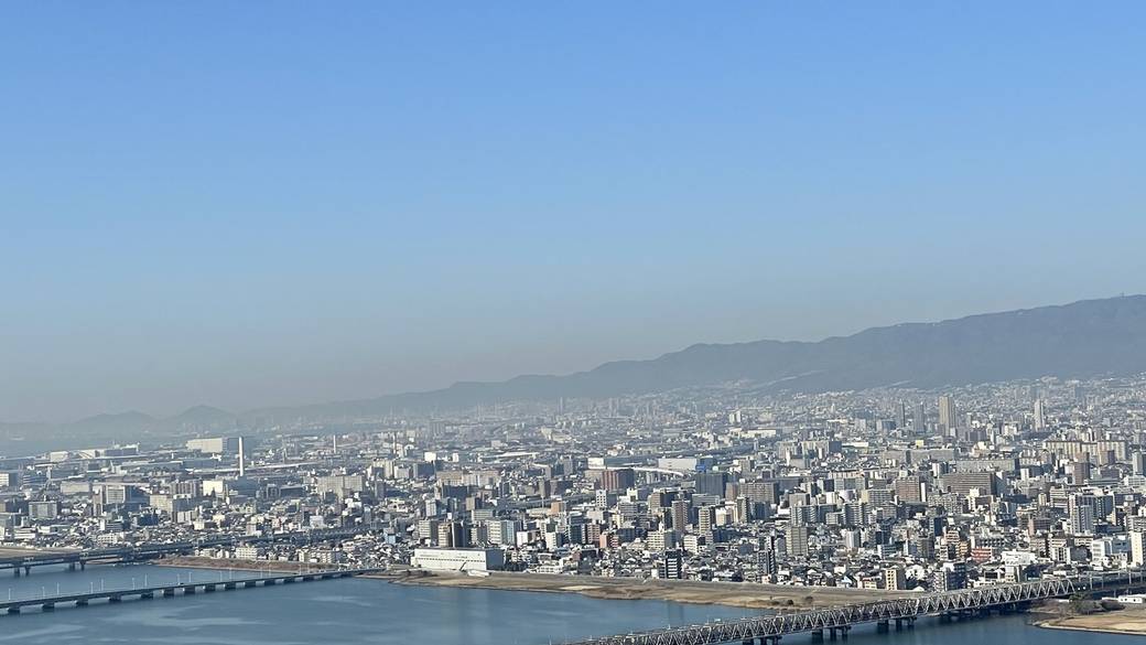 空中庭園展望台からの風景例 / 2