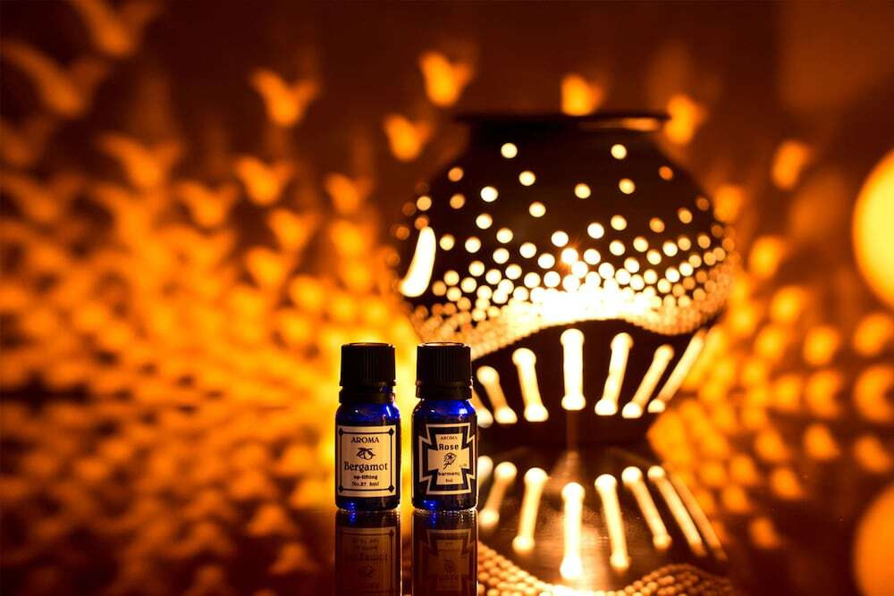 客室のアロマポット