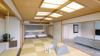 [禁煙] スイート和室12畳+6畳