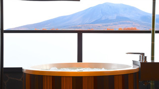 絶景浅間view露天風呂(沸し湯)プレミアムスーペリアツイン 禁煙 - 宿泊されるお客様(お子様含む)を含めた人数検索をした上ご予約頂きますようお願い致します