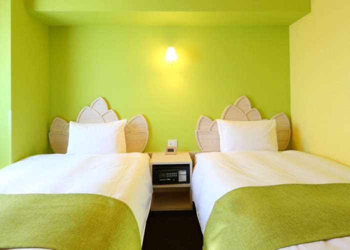 フランスベッド社と共同開発したオリジナルベッドが快眠をサポート。美しい空気のなか過ごせるナノイーも搭載