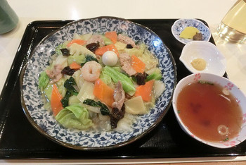 「檸檬」料理 742641 五目あんかけ焼きそば