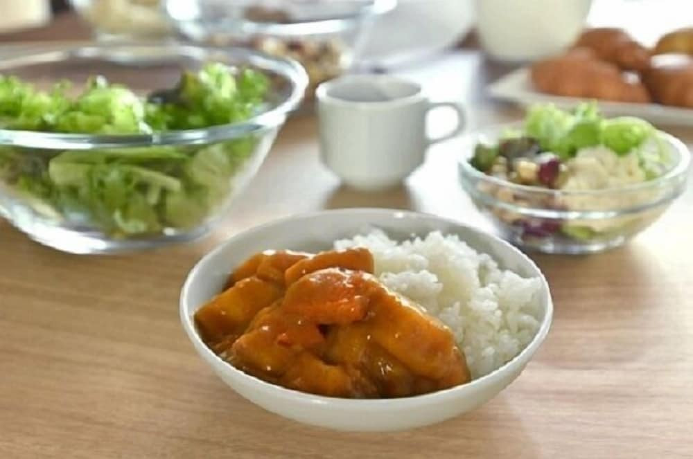 朝食ビュッフェ