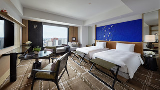 ルーム ベッド (複数台) シティビュー (2 Twin Beds with Sofa Bed)
