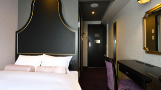 【喫煙】セミダブルルーム/ベッド幅140cm×1台/2名まで/12㎡