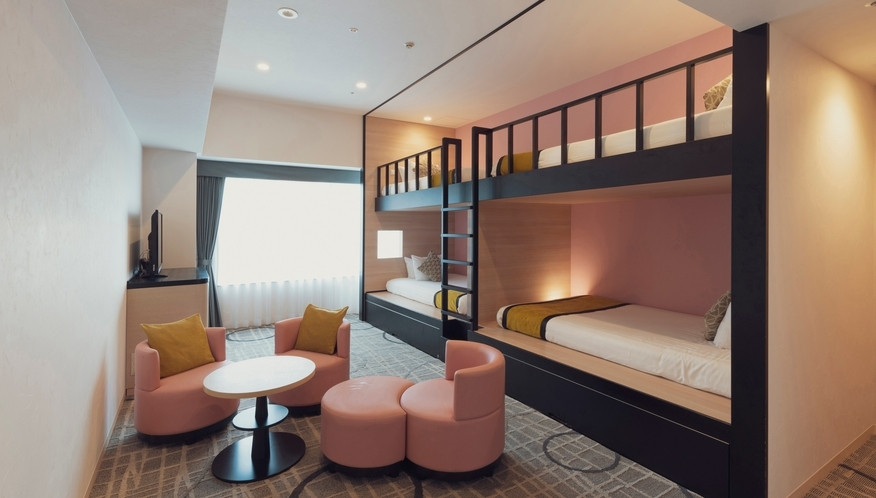 デラックスルーム［2段ベッドタイプ］