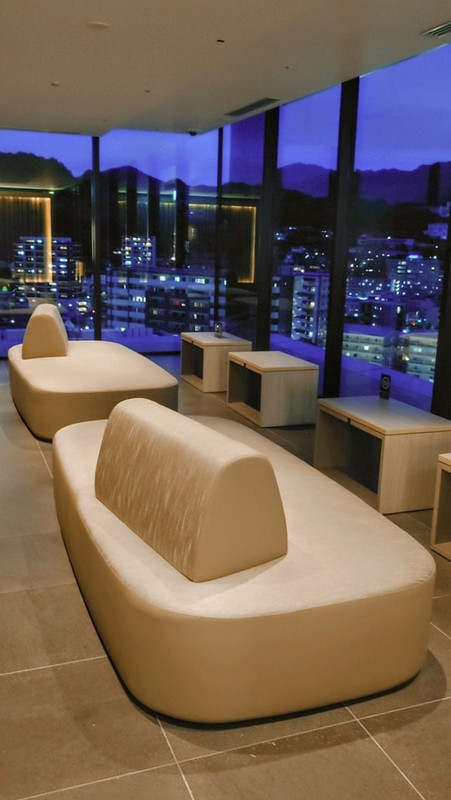 エレベーターホールからの眺望