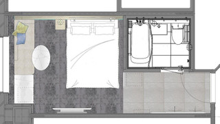 [最上階] スーペリアビューダブル 禁煙 ラウンジ利用付 (２名利用）