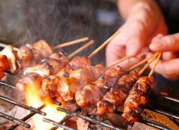 「炭焼き勘九郎」料理 1150198 こだわりの炭火で一本一本”職人”が焼き上げてます