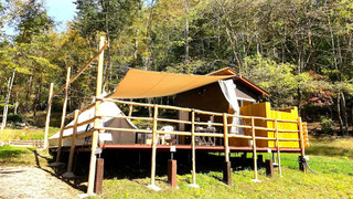 タイプCコンフォート テント バルコニー マウンテンビュー