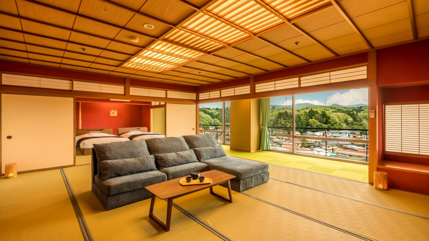 スーペリア和室からみえる景色