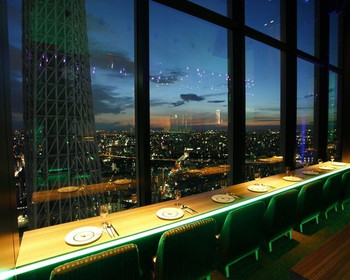 「天空LOUNGE TOP of TREE 東京スカイツリータウン・ソラマチ店」 内観 21966241 カウンター