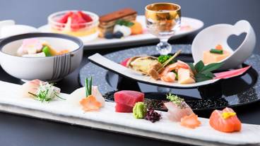 夕食 会席料理一例① / 1