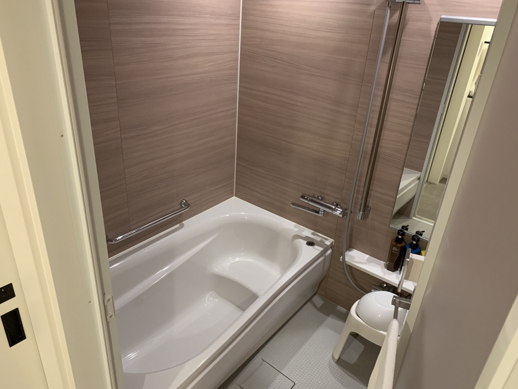 家庭のバスルーム感覚。