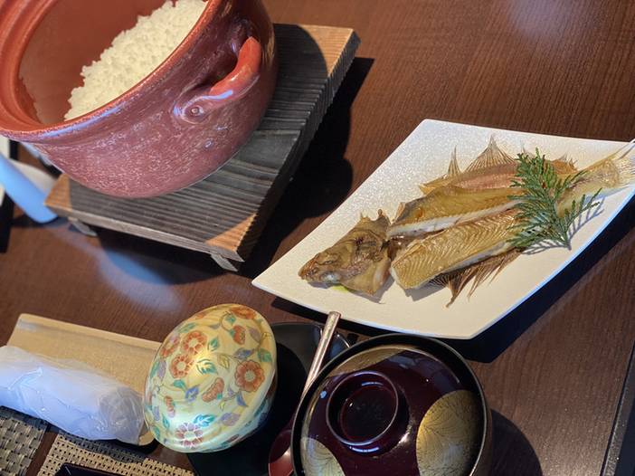 朝食 魚とご飯 / 2