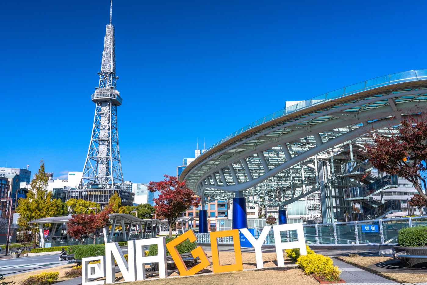 《愛知県》名古屋都市風景・栄の街並み