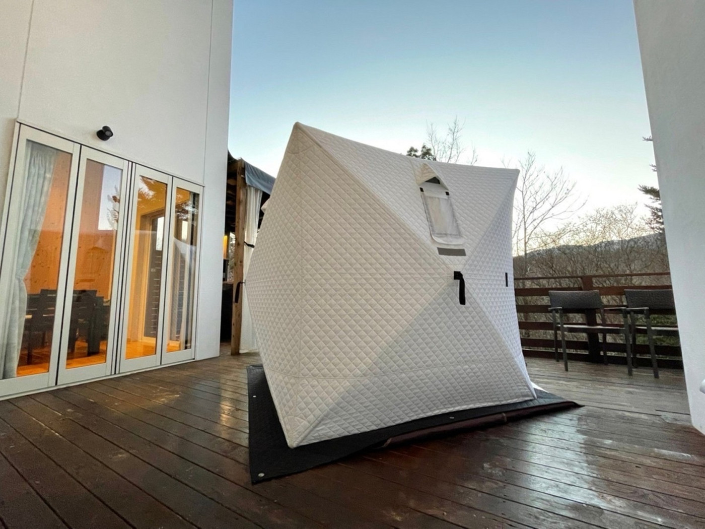 極楽テントサウナを満喫♪グランピングもできるアウトドアリゾート4375016