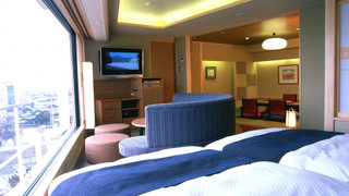 コーナースイート ‐ 山草花 客室露天風呂付 (禁煙)