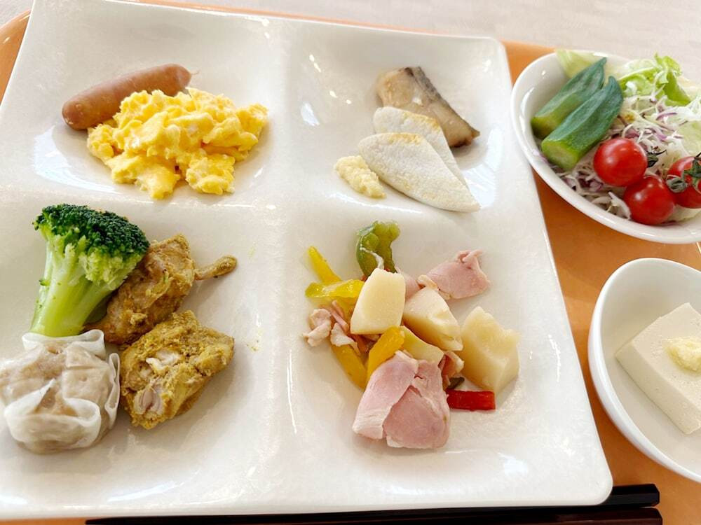 朝食ビュッフェ