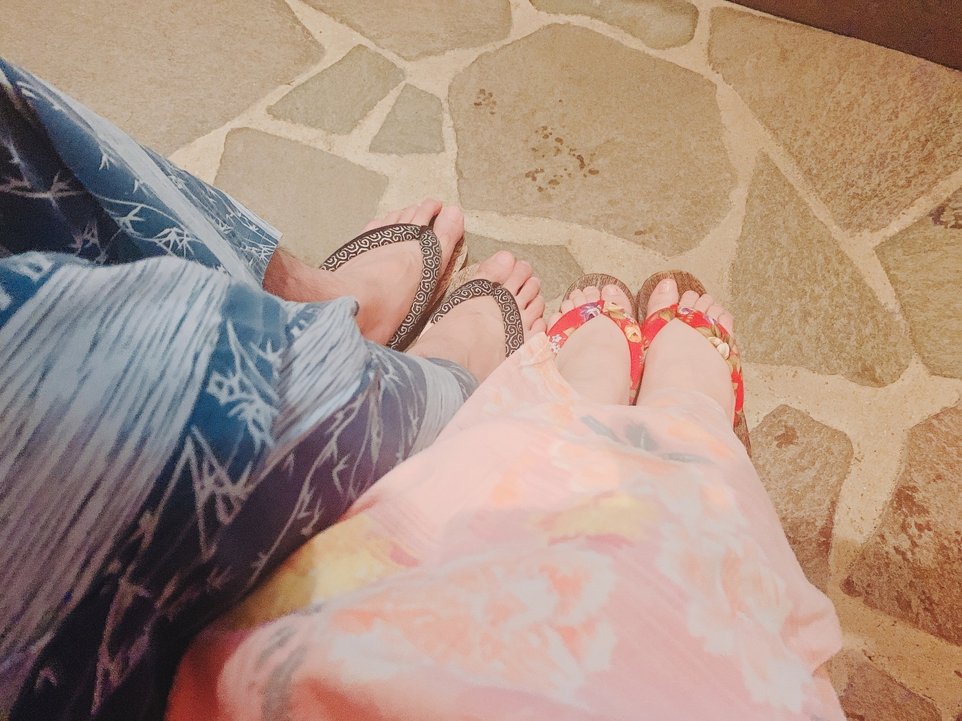 旅館の玄関です