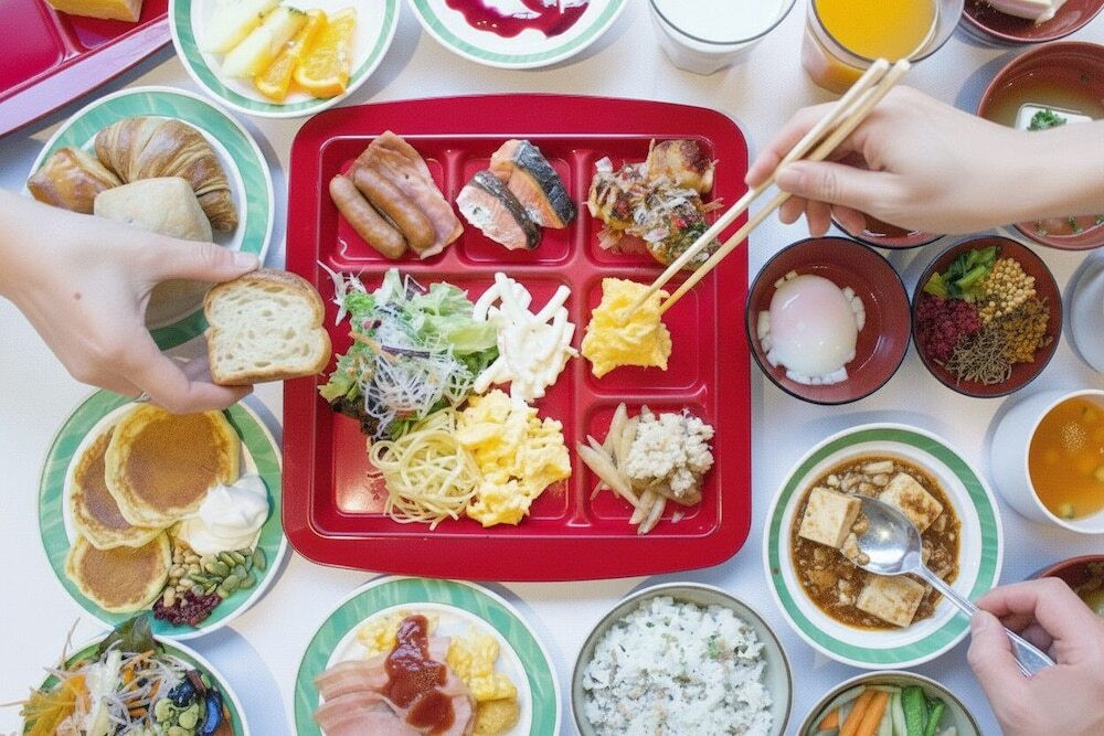 朝食ビュッフェ