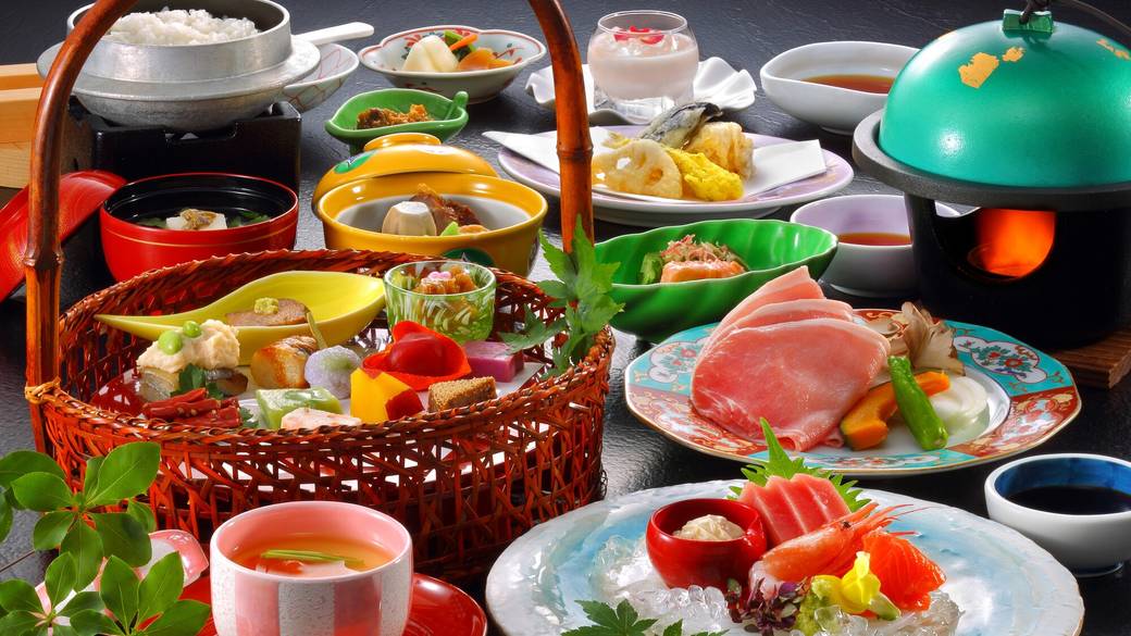 夕食／会席料理一例① / 1