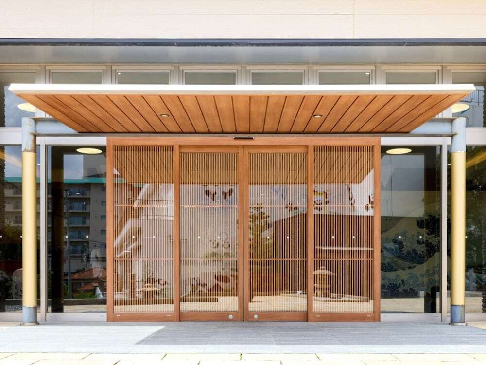 施設の入り口