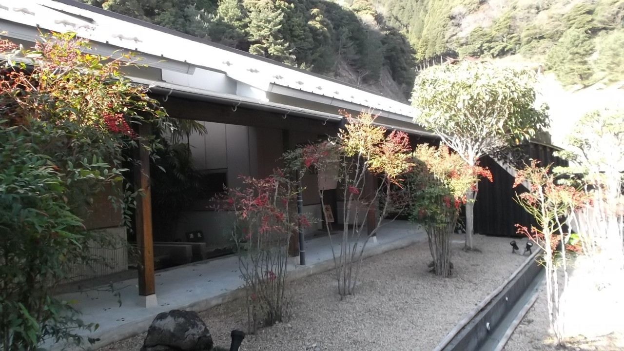 お風呂への通路