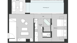 【プライベートプール】 デラックス・スイートルーム