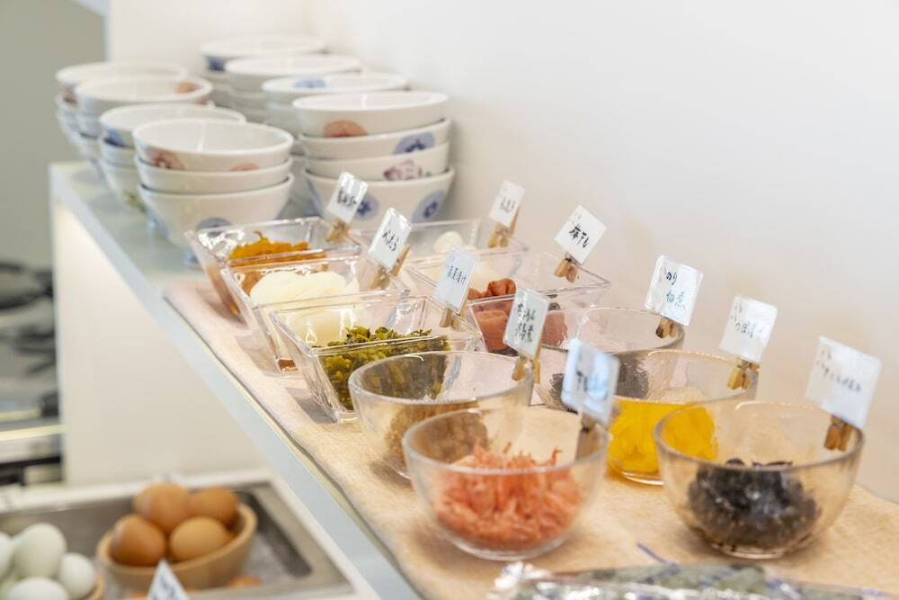 朝食ビュッフェ