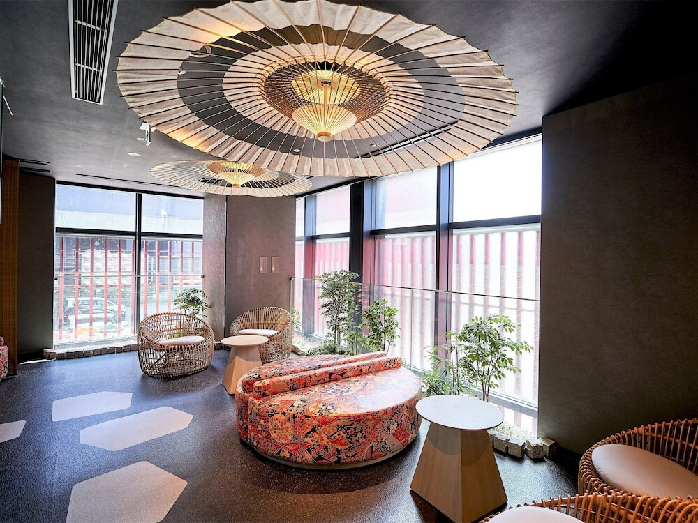 館内の休憩スペース