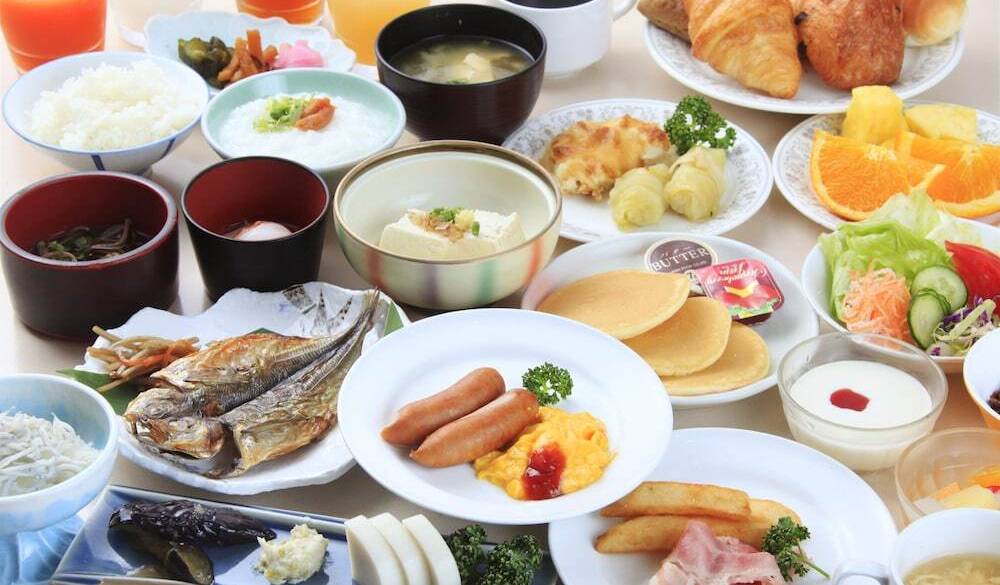 朝食バイキング一例 / 1